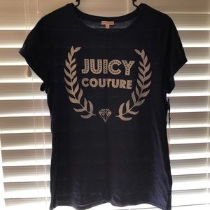 Juicy Couture Navy shirt NWT